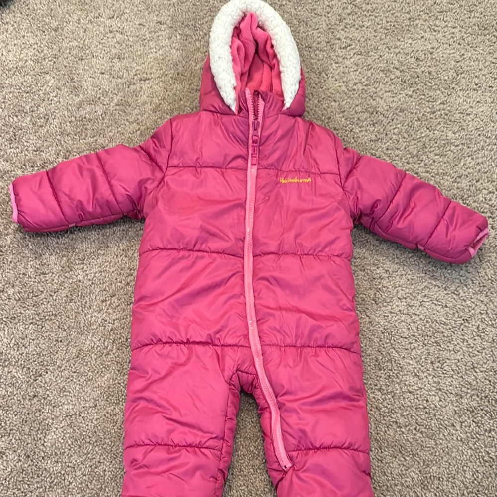 Pink Platinum Infant Snowsuit